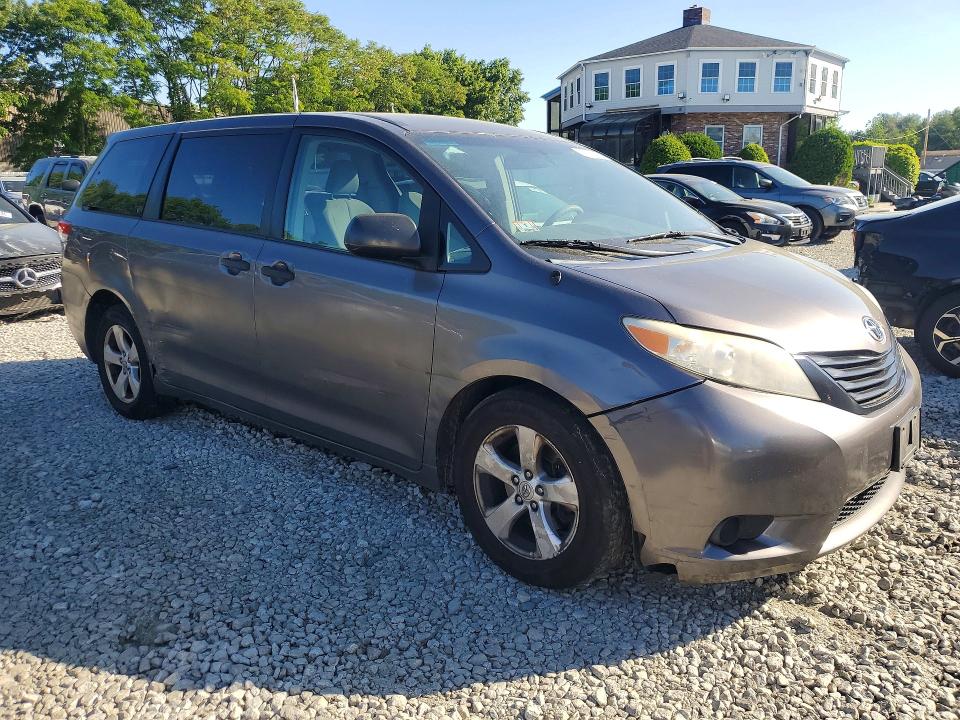 2012 Toyota Sienna VIN 5TDZK3DC3CS216739 COPART salvage auction — MINOR DENT/SCRATCHES, Ma - Certificate Of Title, sold $2,450 on 2026-07-29 (photo 4)