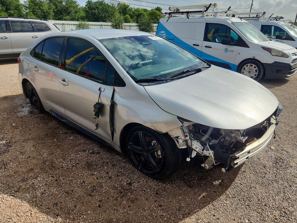 2025 Toyota Corolla VIN 5YFS4MCE1SP248035 COPART salvage auction — FRONT END, Tx - Certificate Of Title, sold $10,900 on 2026-07-09 (photo 4)