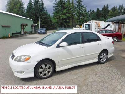 2008 Toyota Corolla VIN 1NXBR32E98Z025990 COPART salvage auction — MINOR DENT/SCRATCHES, AK - BILL OF SALE- SALVAGE, sold $1,450 on 2026-08-04 (photo 1)