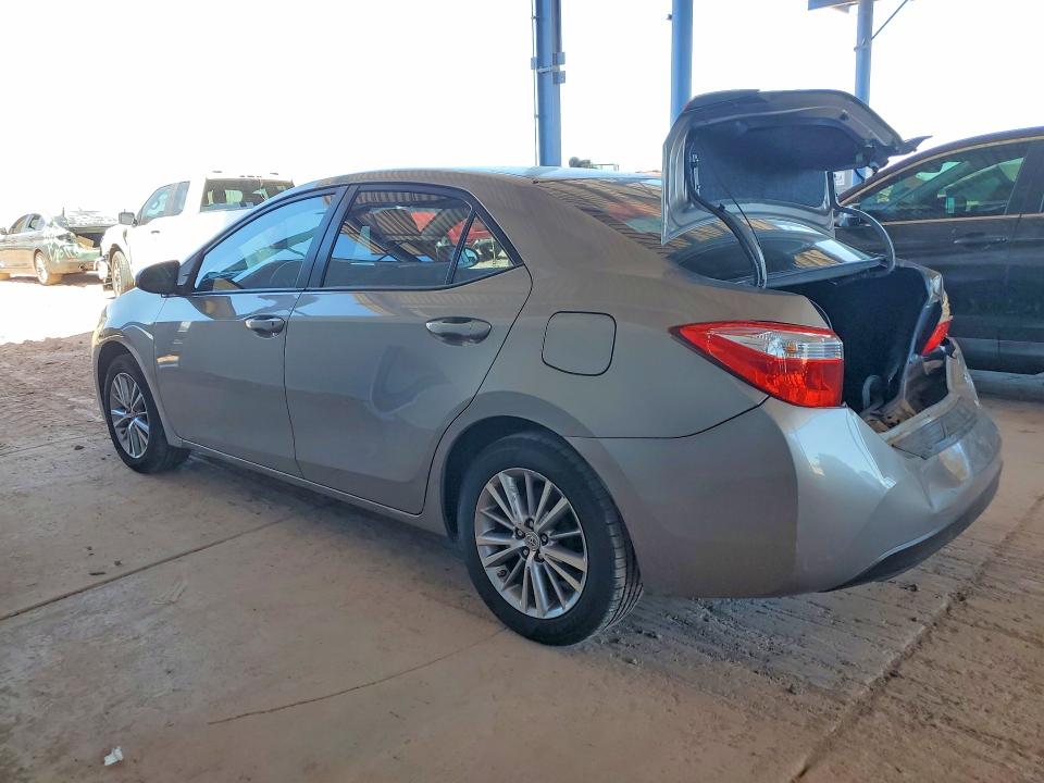 2014 Toyt Corolla VIN 5YFBURHE3EP162123 COPART salvage auction — REAR END, AZ - CERT OF TITLE - SALVAGE, sold $850 on 2026-07-28 (photo 2)