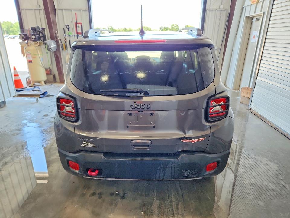2021 Jeep Renegade VIN ZACNJDC17MPM43161 COPART salvage auction — MECHANICAL, Mi - Certificate Of Title, sold $1,650 on 2026-07-30 (photo 6)