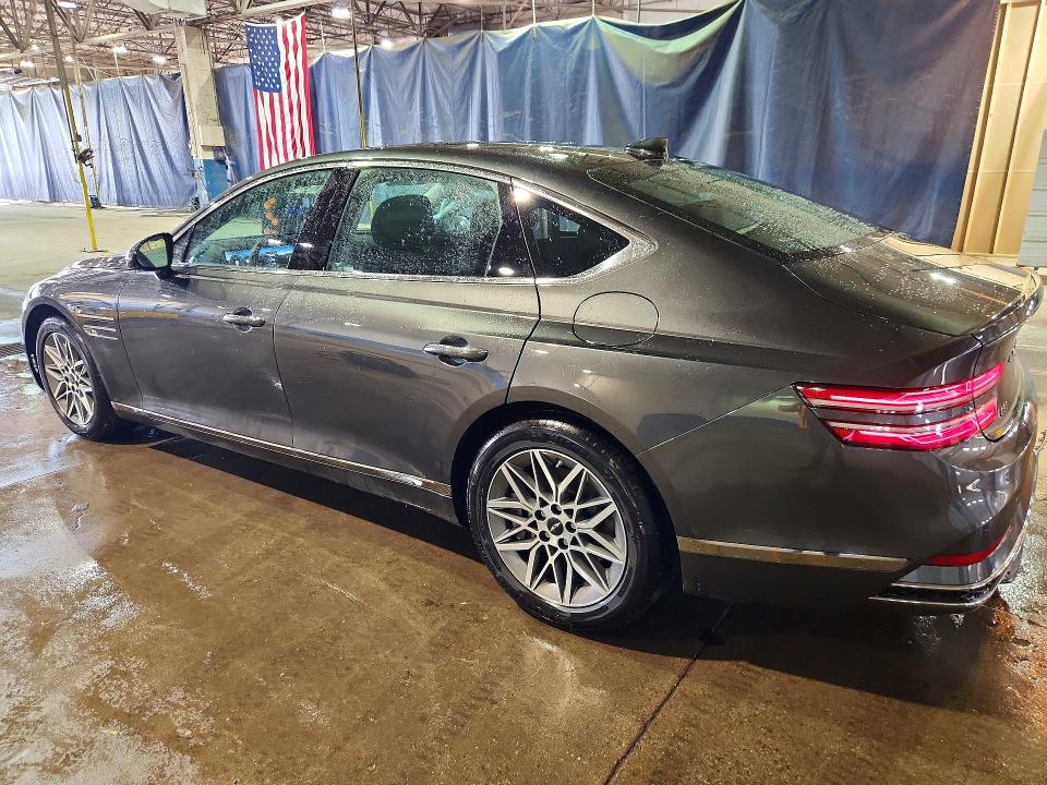 2026 Genesis G80 VIN KMTGA4SC7TU306153 COPART salvage auction — SIDE, CT, sold $21,500 on 2026-07-13 (photo 2)