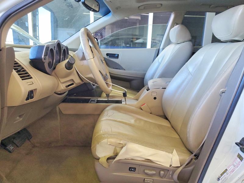 2004 Nissan Murano VIN JN8AZ08W84W343410 COPART salvage auction — REAR END, Wa - Vehicle Cert Of Ownership-Titl, sold $500 on 2026-07-31 (photo 7)