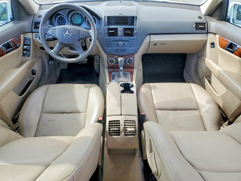 2011 Mercedes-benz C class VIN WDDGF5EB1BA510848 COPART salvage auction — FRONT END, Hi - Certificate Of Title, sold $225 on 2026-08-03 (photo 8)