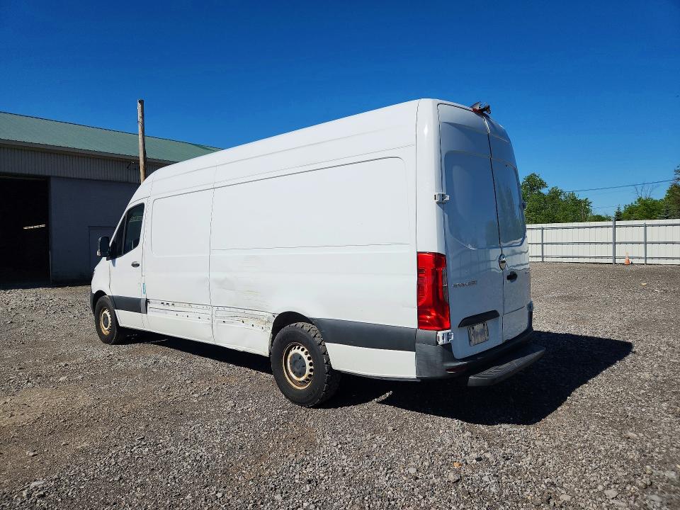 2021 Freightliner Sprinter 2500 VIN W2W4DCHY2MT052744 COPART salvage auction — SIDE, NY - CERTIFICATE OF TITLE (P), sold $9,300 on 2026-07-13 (photo 2)