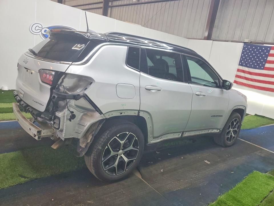2024 Jeep Compass VIN 3C4NJDCN9RT134765 COPART salvage auction — REAR END, IL - CERTIFICATE OF TITLE (P), sold $9,200 on 2026-07-22 (photo 3)