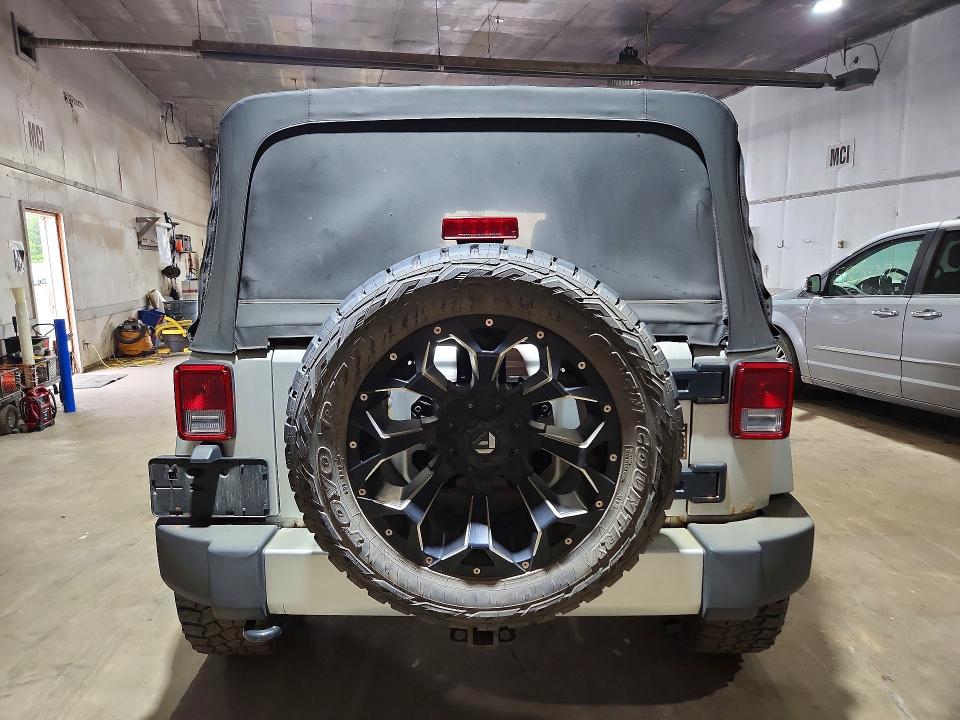 2012 Jeep Wrangler / VIN 1C4BJWEG6CL166928 COPART salvage auction — MECHANICAL, Mi - Certificate Of Title, sold $1,650 on 2026-07-10 (photo 6)