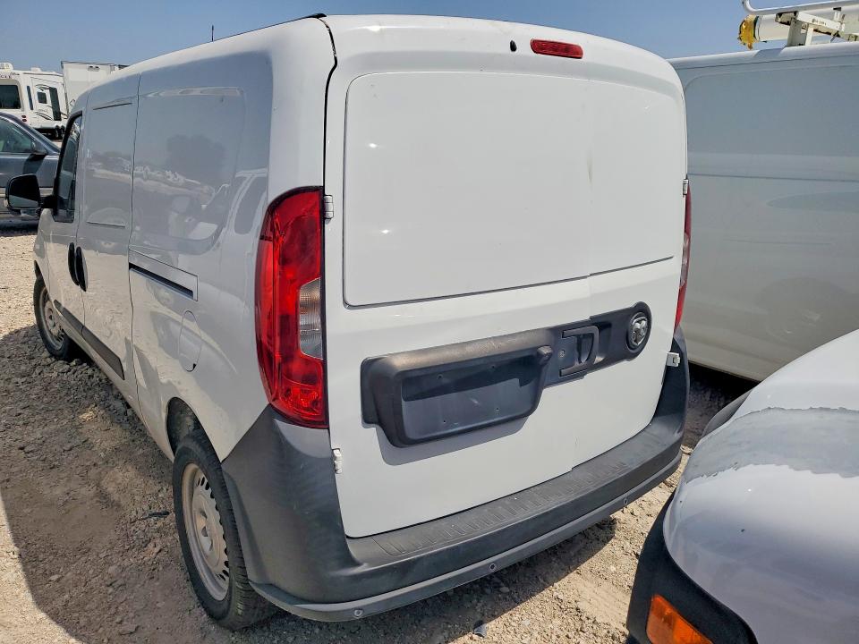 2017 Ram Promaster city VIN ZFBERFAB6H6D26396 COPART salvage auction — NORMAL WEAR, TX - CERTIFICATE OF TITLE (P), sold $2,500 on 2026-07-27 (photo 6)