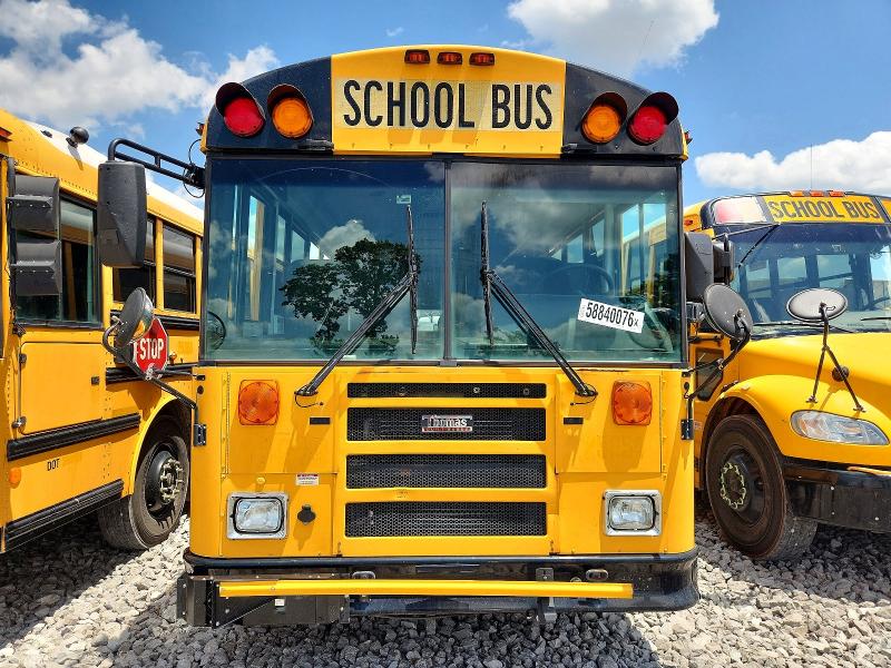 2012 Thomas School bus VIN 1T88S4E29C1143136 COPART salvage auction — MINOR DENT/SCRATCHES, CT, sold $2,500 on 2026-09-14 (photo 9)
