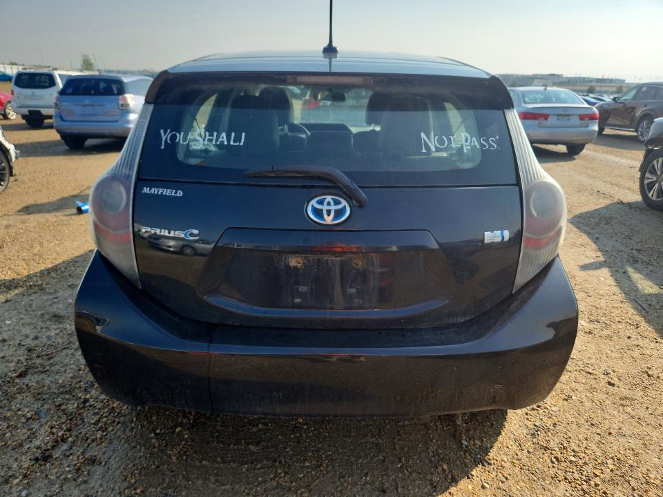 2012 Toyota Prius VIN JTDKDTB38C1030478 COPART salvage auction — MECHANICAL, Ab - Bos - Active, sold $1,200 on 2026-07-09 (photo 6)