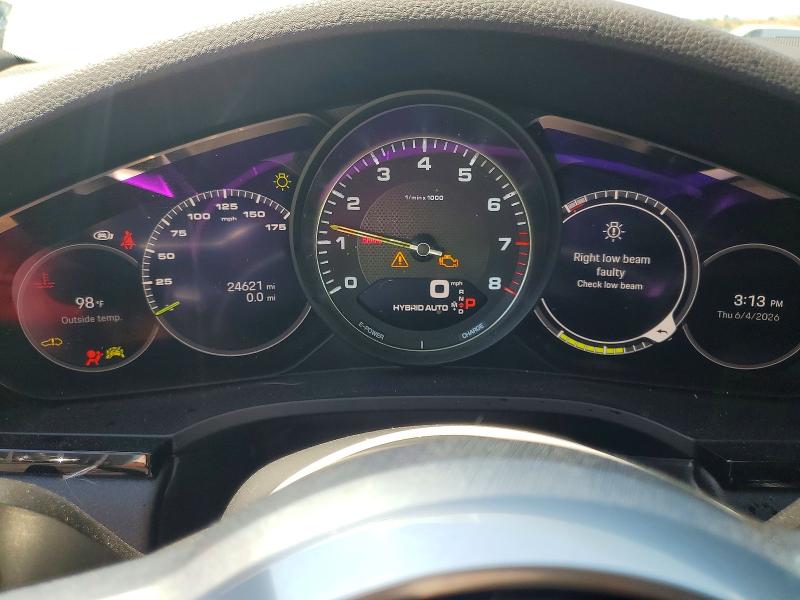 2022 Porsche Cayenne VIN WP1BE2AY8NDA51058 COPART salvage auction — Front End, CA - SALVAGE CERTIFICATE (P), sold $34,650 on 2026-06-26 (photo 9)