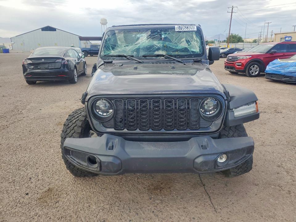 2025 Jeep Wrangler / VIN 1C4PJXDN3SW529940 COPART salvage auction — ROOF, Az - Certificate Of Title, sold $14,800 on 2026-07-02 (photo 5)
