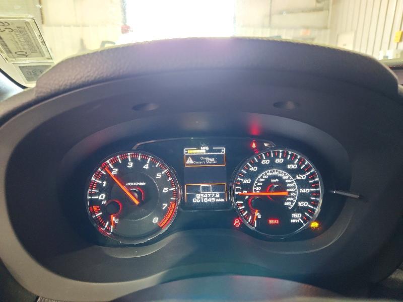 2021 Subaru Wrx VIN JF1VA1C63M9823392 COPART salvage auction — NORMAL WEAR, Va - Certificate Of Title, sold $14,100 on 2026-07-28 (photo 9)