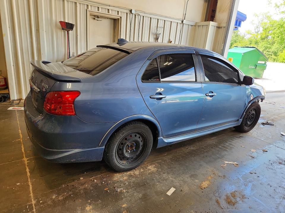 2007 Toyota Yaris VIN JTDBT923471081956 COPART salvage auction — FRONT END, Wi - Junked Vehicle Bill Of Sale, sold $600 on 2026-07-22 (photo 3)