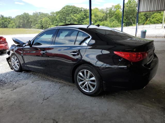 2015 Infiniti Q50 VIN JN1BV7AP2FM340902 COPART salvage auction — FRONT END, Salvage Title, sold $2,700 on 2023-09-14 (photo 2)
