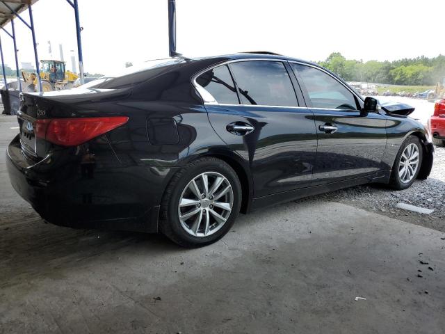 2015 Infiniti Q50 VIN JN1BV7AP2FM340902 COPART salvage auction — FRONT END, Salvage Title, sold $2,700 on 2023-09-14 (photo 3)