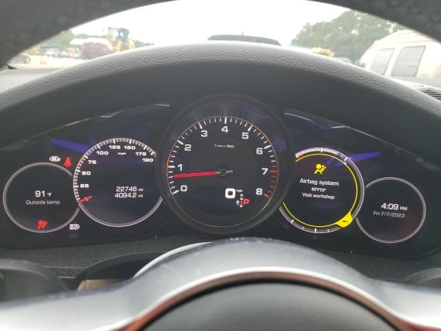 2021 Porsche Cayenne VIN WP1AB2AY6MDA29028 COPART salvage auction — SIDE, Salvage Title, sold $47,250 on 2023-09-15 (photo 9)