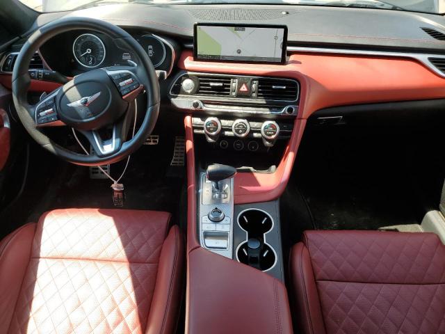 2022 Genesis G70 launch VIN KMTG14TE9NU081415 COPART salvage auction — FRONT END, Co - Salvage Title, sold $9,700 on 2026-08-17 (photo 8)