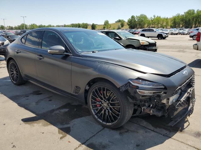 2022 Genesis G70 launch VIN KMTG14TE9NU081415 COPART salvage auction — FRONT END, Co - Salvage Title, sold $9,700 on 2026-08-17 (photo 4)