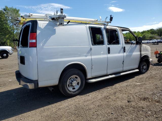2021 Chev Express VIN 1GCWGAFPXM1251687 COPART salvage auction — BURN, ST, sold $475 on 2026-07-17 (photo 3)