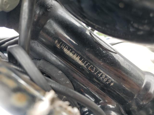 2015 Harley-davidson Fx VIN 1HD1GNM11FC314262 COPART salvage auction — ALL OVER, IL - SALVAGE CERTIFICATE, sold $1,250 on 2026-07-02 (photo 8)