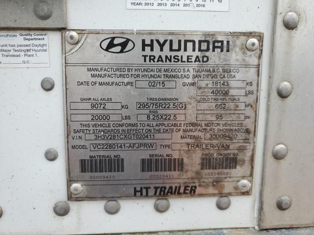 2016 Hyundai All other VIN 3H3V281CXGT020411 COPART salvage auction — SIDE, In - Certificate Of Title, sold $1,000 on 2026-07-10 (photo 9)