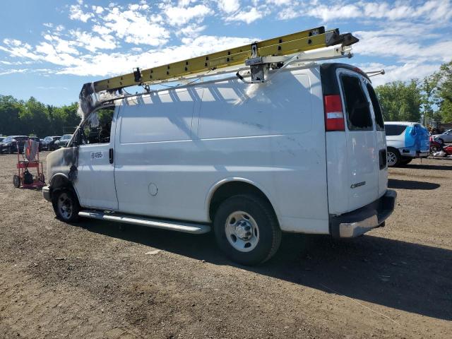 2021 Chev Express VIN 1GCWGAFPXM1251687 COPART salvage auction — BURN, ST, sold $475 on 2026-07-17 (photo 2)