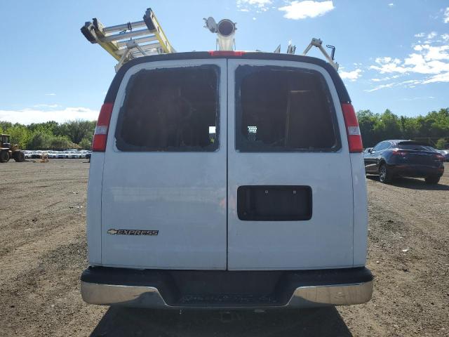 2021 Chev Express VIN 1GCWGAFPXM1251687 COPART salvage auction — BURN, ST, sold $475 on 2026-07-17 (photo 6)