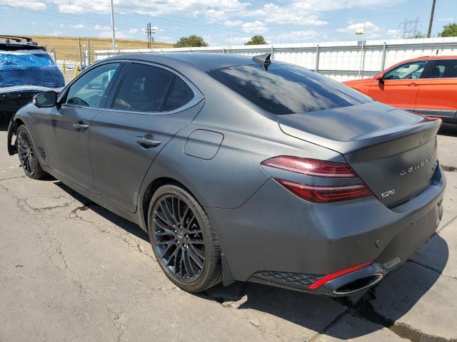 2022 Genesis G70 launch VIN KMTG14TE9NU081415 COPART salvage auction — FRONT END, Co - Salvage Title, sold $9,700 on 2026-08-17 (photo 2)