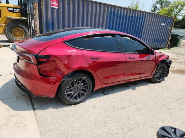 2025 Tesla Model 3 VIN 5YJ3E1EA5SF007908 COPART salvage auction — FRONT END, Wi - Cert Of Title-Claim Paid, sold $275 on 2026-07-13 (photo 3)
