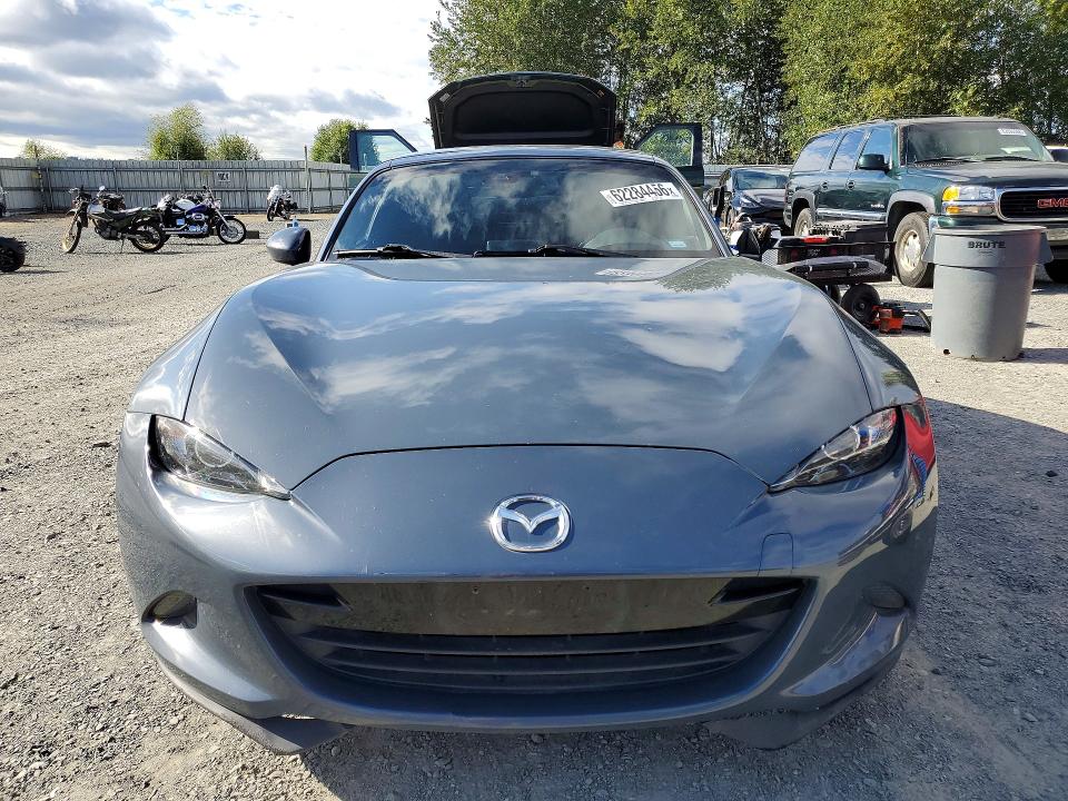 2021 Mazda Mx5 VIN JM1NDAM7XM0455614 COPART salvage auction — SIDE, BS, sold $7,500 on 2026-08-10 (photo 5)