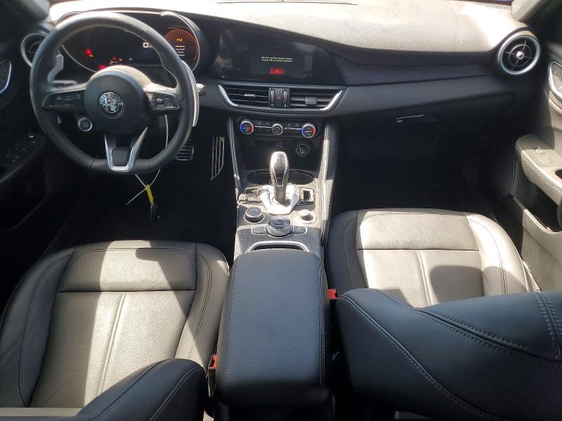 2024 Alfa romeo Giulia VIN ZARFAMAN8R7677526 COPART salvage auction — FRONT END, LQ, sold $5,400 on 2026-08-03 (photo 8)
