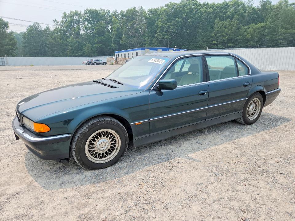 2000 BMW 7 series VIN WBAGH8349YDP07877 COPART salvage auction — MINOR DENT/SCRATCHES, Va - Certificate Of Title, sold $2,000 on 2026-07-27 (photo 1)