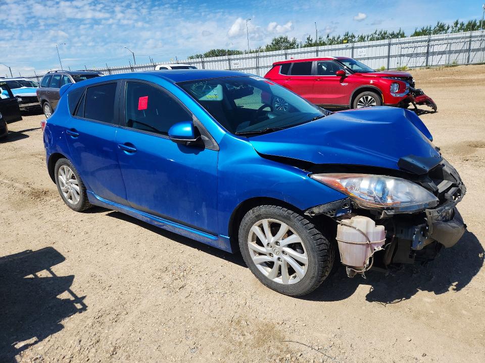2012 Mazda 3 VIN JM1BL1L7XC1635479 COPART salvage auction — FRONT END, Ab - Bos - Salvage, sold $350 on 2026-07-16 (photo 4)