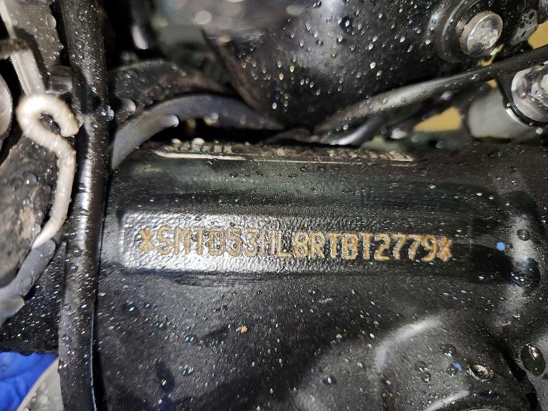 2024 Triumph motorcycle Bonneville VIN SMTD53HL8RTBT2779 COPART salvage auction — ALL OVER, OH - CERT OF TITLE-SALVAGE (P), sold $1,100 on 2026-07-27 (photo 9)