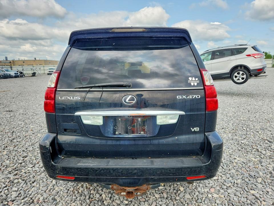 2008 Lexus Gx VIN JTJBT20X980167586 COPART salvage auction — REAR END, WI - CERTIFICATE OF TITLE, sold $2,400 on 2026-07-27 (photo 6)