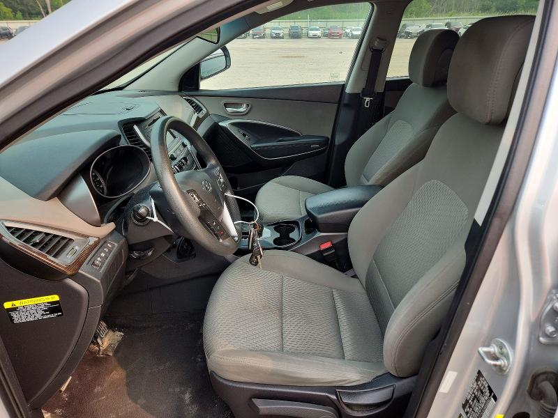 2017 Hyundai Santa fe VIN 5XYZT3LB1HG498907 COPART salvage auction — MECHANICAL, Ny - Certificate Of Title, sold $2,300 on 2026-07-22 (photo 7)