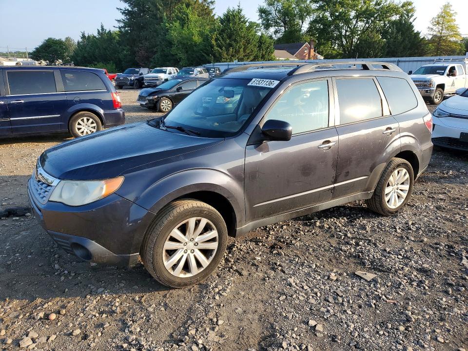 2011 Subaru Forester VIN JF2SHADC3BH735492 COPART salvage auction — MINOR DENT/SCRATCHES, MD - CERTIFICATE OF TITLE, sold $750 on 2026-07-27 (photo 1)