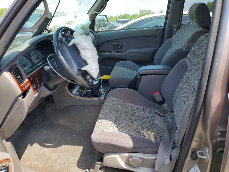 2002 Toyota 4runner VIN JT3HN86R620387914 COPART salvage auction — UNDERCARRIAGE, Md - Cert Of Salvage > 75% Damage, sold $750 on 2026-07-31 (photo 7)