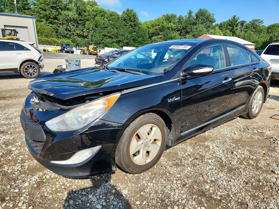 2011 Hyundai Sonata VIN KMHEC4A45BA005628 COPART salvage auction — FRONT END, RS, sold $400 on 2026-07-13 (photo 1)