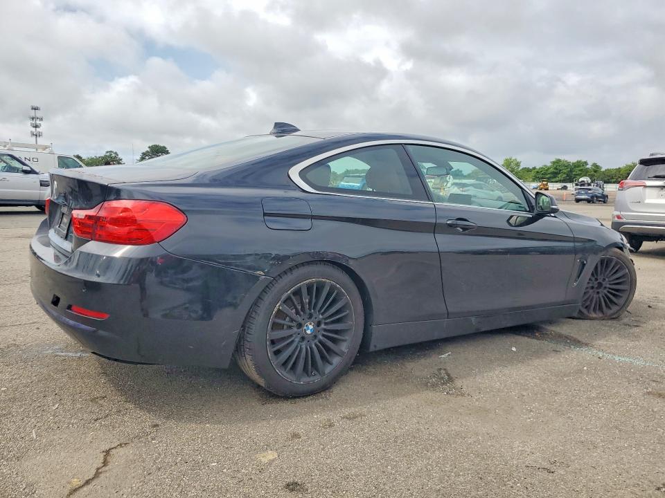 2016 BMW 4 series VIN WBA3N9C52GK249650 COPART salvage auction — FRONT END, Ny - Certificate Of Title, sold $1,250 on 2026-08-21 (photo 3)