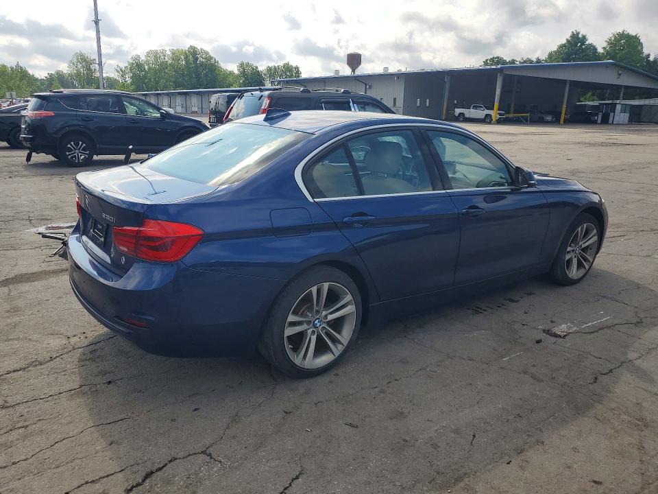 2018 BMW 3 series VIN WBA8D9C58JEM32467 COPART salvage auction — MECHANICAL, IN - CERTIFICATE OF TITLE, sold $4,800 on 2026-08-04 (photo 3)