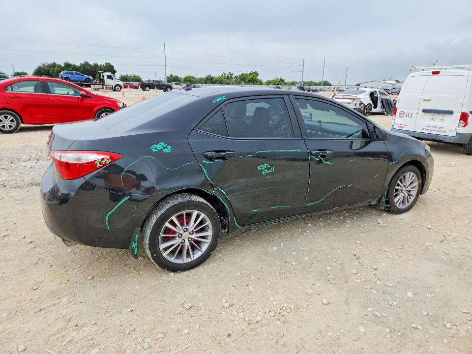 2014 Toyota Corolla VIN 5YFBURHE0EP047740 COPART salvage auction — SIDE, Tx - Salvage Vehicle Title, sold $1,700 on 2026-07-23 (photo 3)