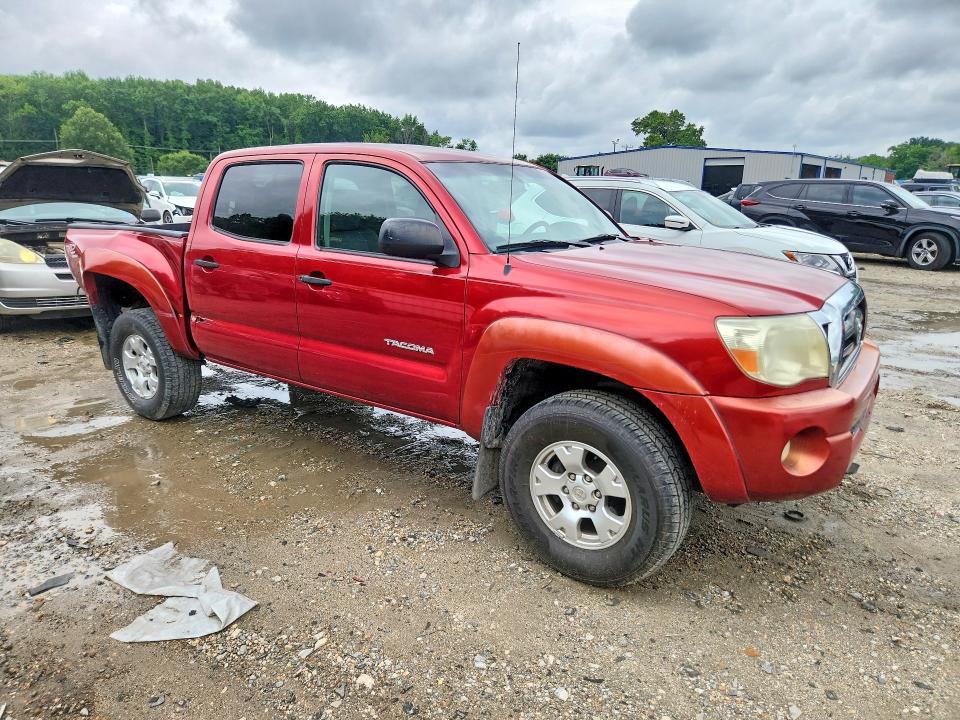 2005 Toyota Tacoma VIN 5TEJU62N95Z140303 COPART salvage auction — REAR END, Va - Cert Of Title - Salvage, sold $350 on 2026-07-21 (photo 4)