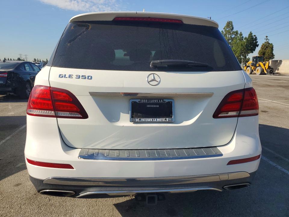 2016 Mercedes-benz Gle class VIN 4JGDA5JB2GA749622 COPART salvage auction — NORMAL WEAR, Ca - Dis/Dlr/Exp Only Clean Title, sold $6,600 on 2026-08-04 (photo 6)