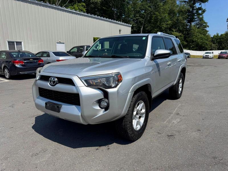 2016 Toyota 4runner VIN JTEBU5JR7G5381541 COPART salvage auction — MINOR DENT/SCRATCHES, Vt - Certificate Of Title, sold $12,200 on 2026-07-31 (photo 1)