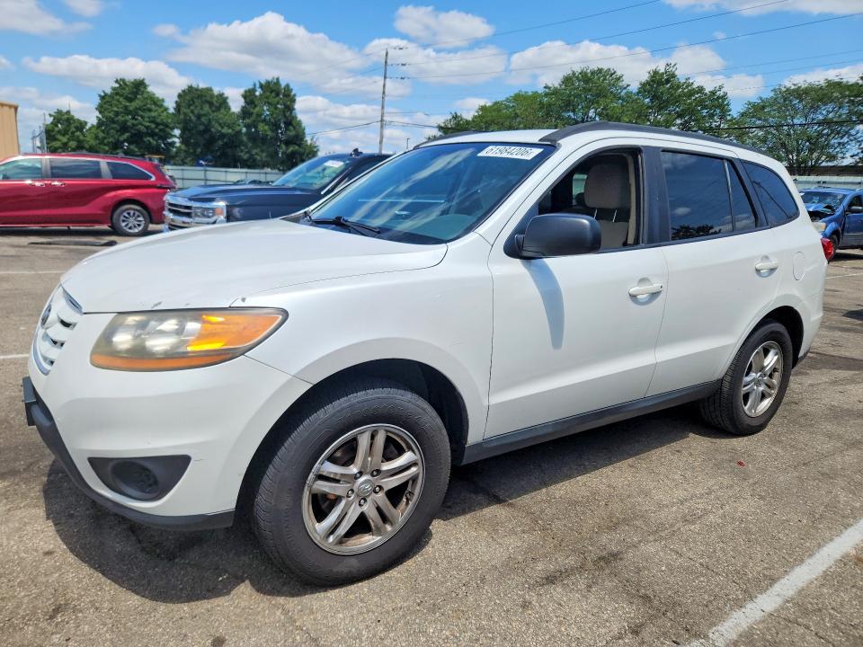 2011 Hyundai Santa fe VIN 5XYZG3AB0BG085200 COPART salvage auction — BURN, OH - CERT OF TITLE-SALVAGE, sold $1,100 on 2026-07-31 (photo 1)