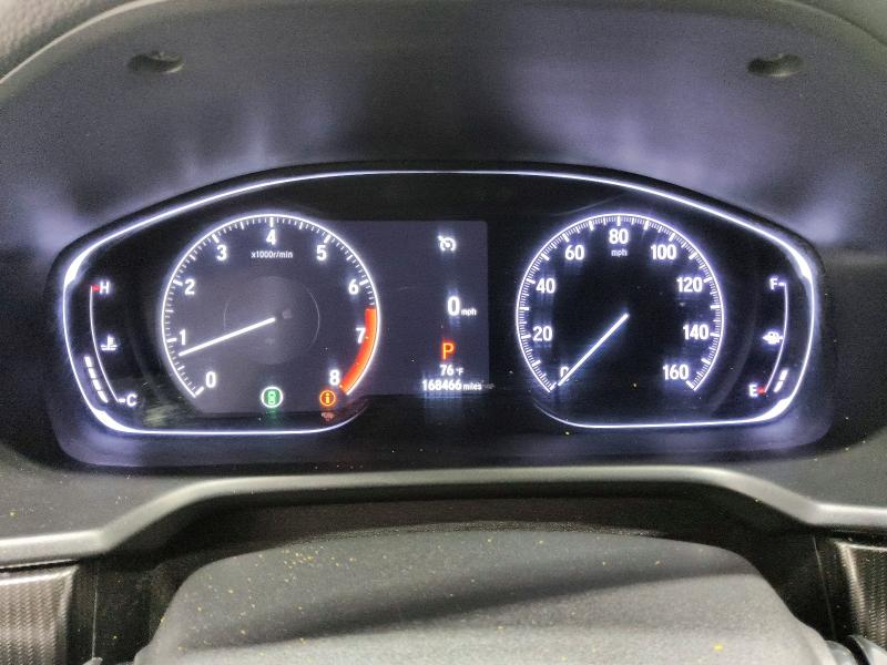 2021 Honda Accord VIN 1HGCV1F31MA118727 COPART salvage auction — MECHANICAL, Ca - Certificate Of Title, sold $5,000 on 2026-08-03 (photo 9)