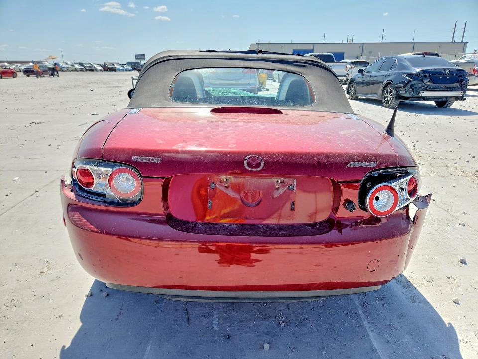 2006 Mazda Mx5 VIN JM1NC25F560100450 COPART salvage auction — FRONT END, TX - SALVAGE VEHICLE TITLE (P), sold $175 on 2026-07-31 (photo 6)