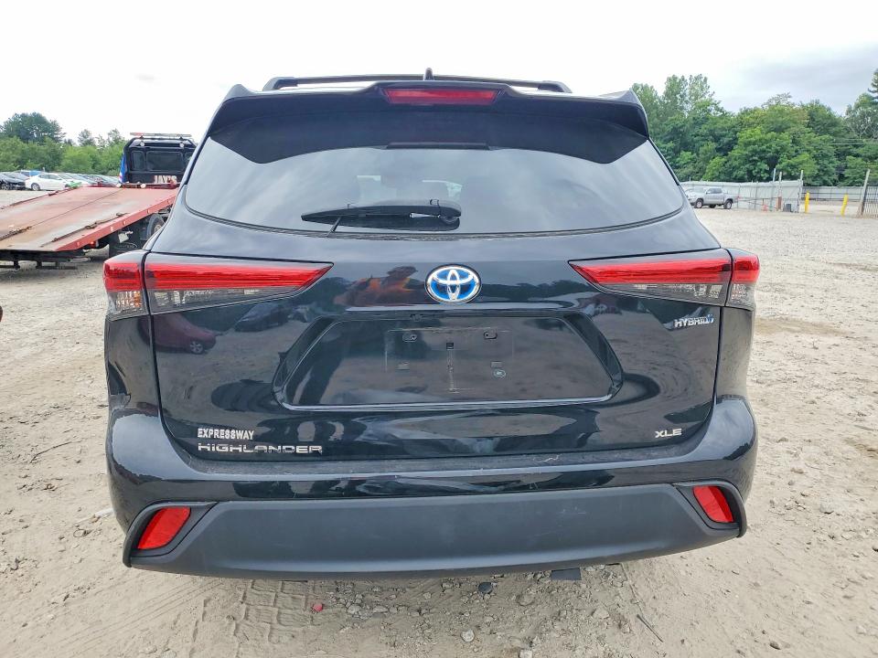 2023 Toyota Highlander VIN 5TDKBRCH2PS580335 COPART salvage auction — FRONT END, Ma - Cert Of Title-Salvage, sold $5,200 on 2026-07-27 (photo 6)